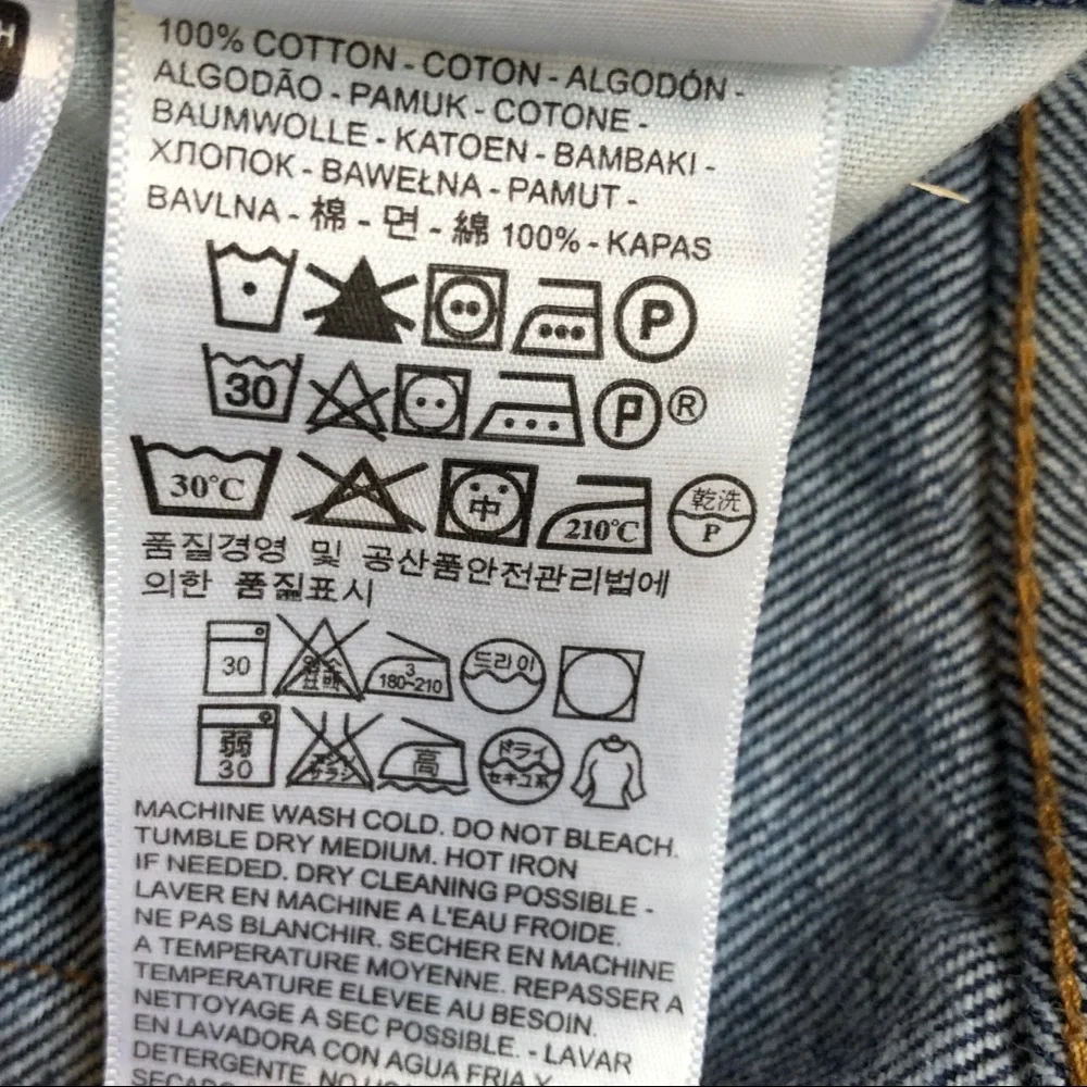 Levi’s 505 men’s straight leg‎ jeans